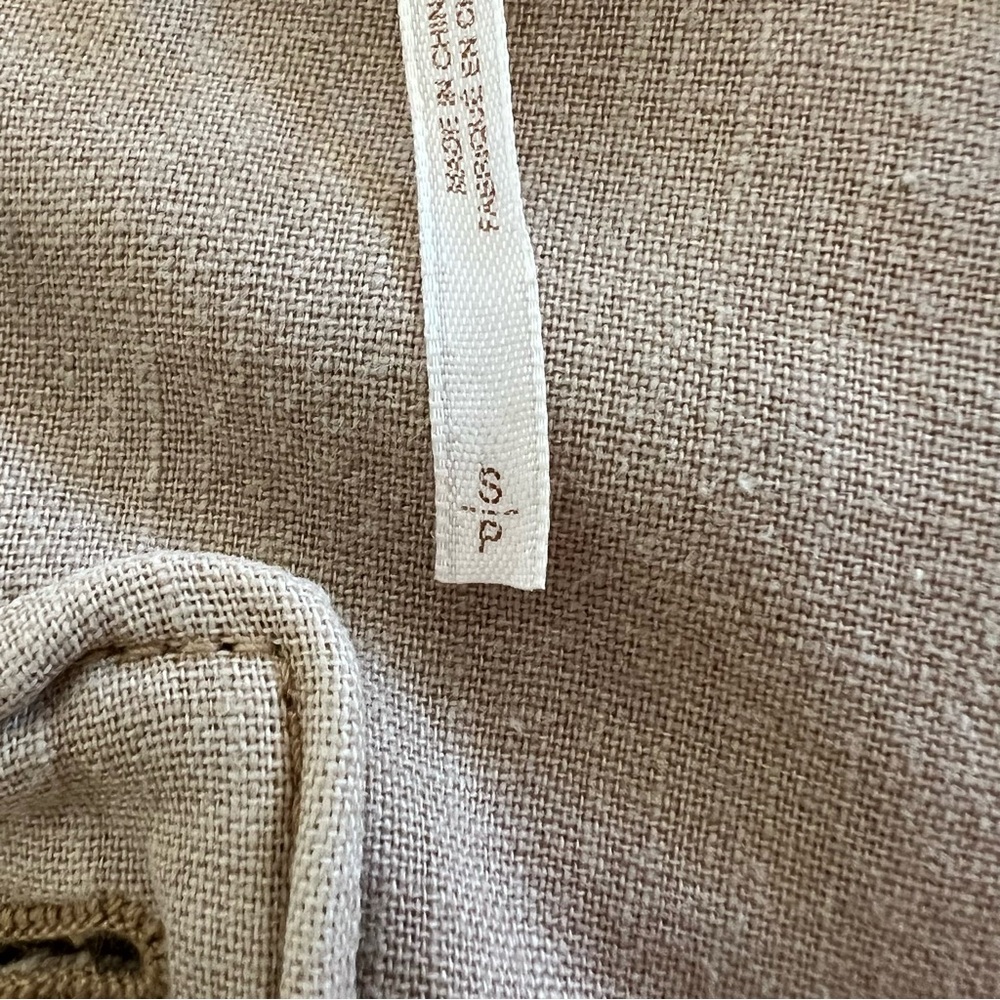 Beige Women's Military-Style Jacket - Picture 13 of 14